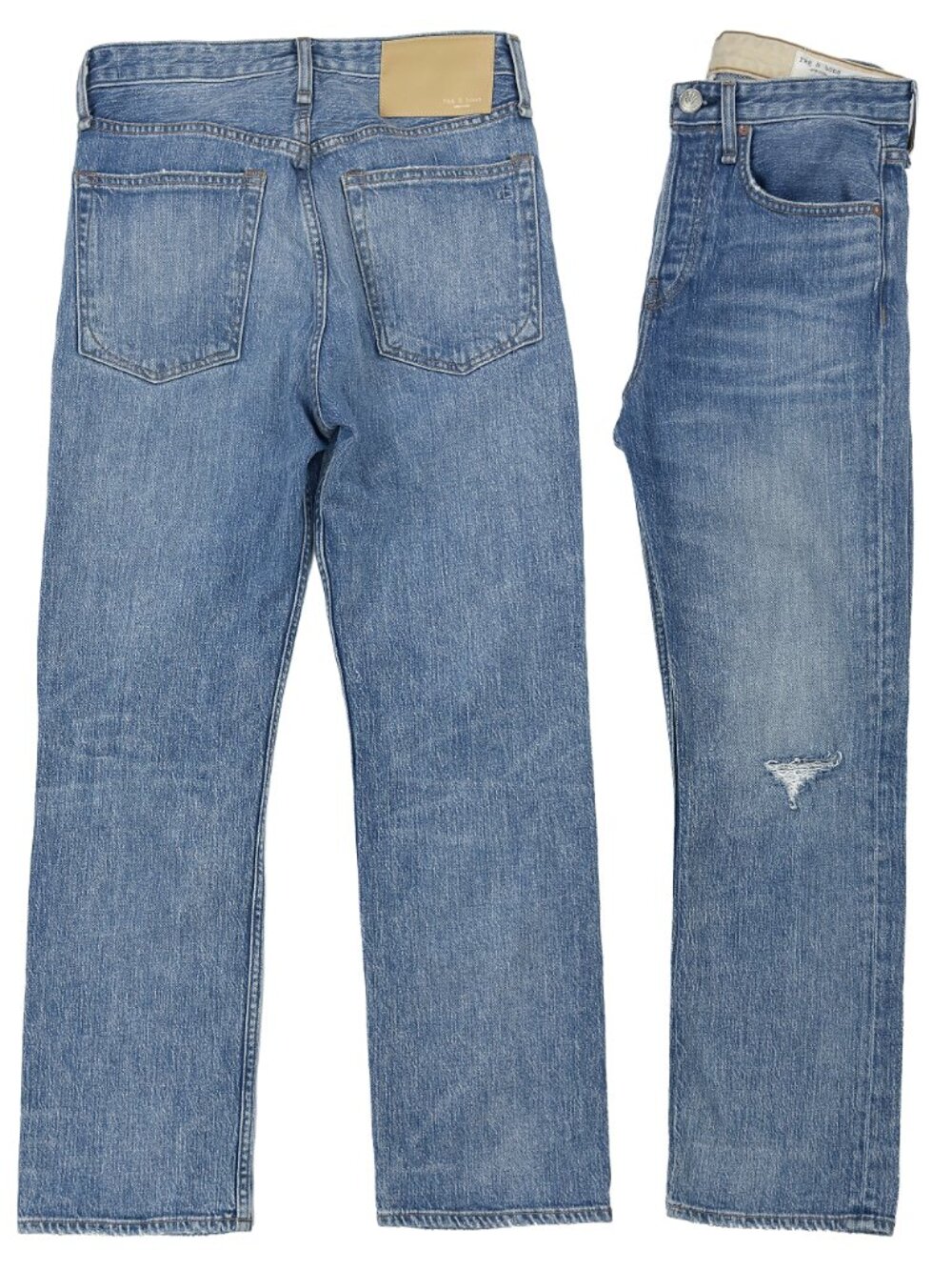 Rag & Bone Maya High Rise Straight Leg Jeans 26 Orian Dark Wash WDDI9H264519OR - Picture 6 of 13